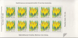 FINNLAND  1199, 1/2 Markenheftchen,  Postfrisch **, Gelbe Schwertlilie 1993 - Markenheftchen