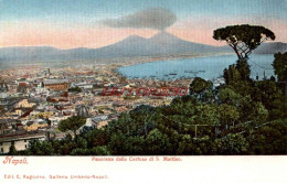 CPA NAPOLI - PANORAMA DALLA CERTOSA DI S. MARTINO - Napoli (Napels)