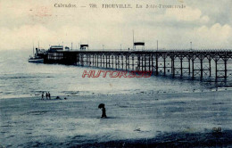 CPA TROUVILLE - LA JETEE PROMENADE - Trouville