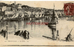 CPA TROUVILLE - LE PORT - Trouville