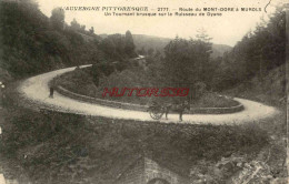 CPA LE MONT DORE - ROUTE DE MUROLS - UN TOURNANT SUR LE RUISSEAU DE DIANE - Le Mont Dore