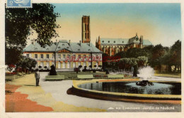 CPSM LIMOGES - JARDIN DE L'EVECHE - Limoges