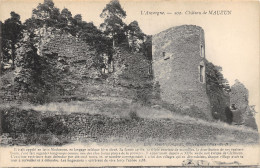 63-MAUZUN-LE CHÂTEAU-N°507-G/0087 - Autres & Non Classés