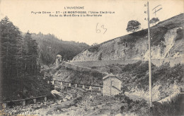 63-LE MONT DORE-USINE ELECTRIQUE-N°508-A/0167 - Le Mont Dore