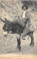 65-SCENE DES PYRENEES-MONTAGNARD SUR SON ANE-N°508-F/0231 - Sonstige & Ohne Zuordnung