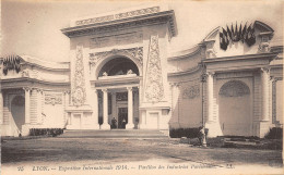 69-LYON-EXPOSITION INTERNATIONALE 1914-N°509-C/0239 - Sonstige & Ohne Zuordnung