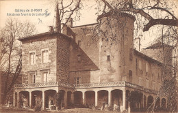 71-SAINT POINT-CHÂTEAU DE LAMARTINE-N°509-F/0097 - Sonstige & Ohne Zuordnung