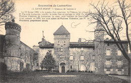 71-SAINT POINT-CHÂTEAU DE LAMARTINE-N°509-F/0037 - Other & Unclassified