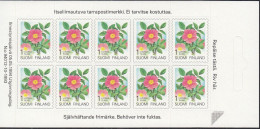 FINNLAND  1250, Folienblatt,  Postfrisch **, Karelische Rose 1994 - Carnets