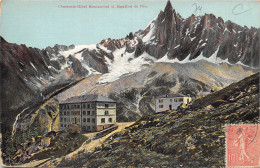 74-CHAMONIX-HOTEL MONTANVERT-N°510-E/0187 - Chamonix-Mont-Blanc