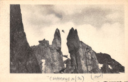 74-CHAMONIX-CLOCHETONS DE PLAN DE PRATZ-TYROLIENNE-N°510-E/0015 - Chamonix-Mont-Blanc