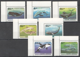 Guinea Bissau (Guineé-Bissau) - 1984 - Whales - Yv 303/09 - Baleines