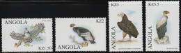 2000 Angola Birds Of Prey Set (** / MNH / UMM) - Arends & Roofvogels