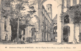 76-JUMIEGES-L ABBAYE-N°510-H/0177 - Jumieges