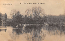 76-CANY-LE CHÂTEAU-N°510-G/0377 - Cany Barville