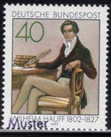 GERMANY(1977) Wilhelm Hauff. MUSTER (specimen) Overprint. Scott No 1263. - Autres & Non Classés