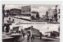39058541 - Luedenscheid Mit 4 Abbildungen Am Strassenstern Gelaufen Von 1967, Marke Entfernt. Gute Erhaltung. - Luedenscheid