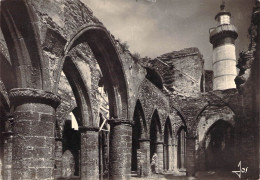 POINTE ST MATHIEU - La Tour Du Phare Au-dessus Des Ruines De La Vieille Abbaye - Sonstige & Ohne Zuordnung
