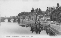 CPA Laval-Le Château Et Le Palais De Justice-9     L2960 - Laval