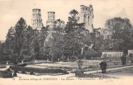 76-JUMIEGES-RUINES DE L ABBAYE-N°511-G/0329 - Jumieges