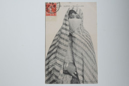 Cpa 1909 ALGERIE Mauresque Voilée  - MAY06 - Women