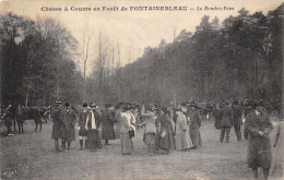 77-FONTAINEBLEAU-CHASSE A COURRE-N°512-G/0335 - Fontainebleau