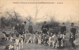 77-FONTAINEBLEAU-CHASSE A COURRE-N°512-G/0329 - Fontainebleau