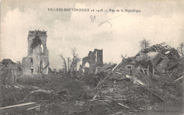 80-VILLERS BRETONNEUX-RUINES-N°513-D/0211 - Villers Bretonneux