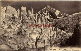 CPA CHAMONIX - PYRAMIDES DES BOSSONS - Chamonix-Mont-Blanc