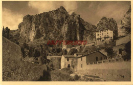 CPA MENTON - LA FRONTIERE ET LE PONT SAINT LOUIS - Menton