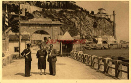 CPA MENTON - LA FRONTIERE ET LE PONT SAINT LOUIS - Menton