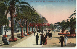 CPA CANNES - LA PROMENADE DE LA CROISETTE - Cannes