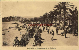 CPA CANNES - PROMENADE DE LA CROISETTE - Cannes