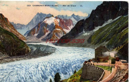 CPA CHAMONIX - MER DE GLACE - Chamonix-Mont-Blanc