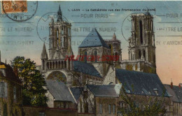 CPA LAON - LA CATHEDRALE - Laon