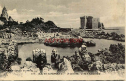 CPA ILE SAINT HONORAT - ROCHERS - VIEUX CHATEAU - Other & Unclassified