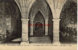 CPA MONTREUIL BELLAY - LE CHATEAU - LES CAVES - Montreuil Bellay