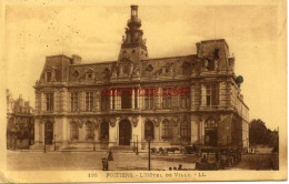 CPA POITIERS - L'HOTEL DE VILLE - Poitiers
