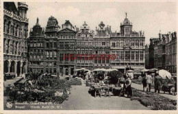 CPA BRUXELLES - GRAND'PLACE - Marktpleinen, Pleinen