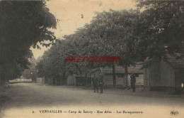 CPA VERSAILLES - CAMP DE SATORY - UNE ALLEE - LES BARAQUEMENTS - Versailles