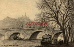 CPA PARIS - LE PONT ROYAL - Bridges