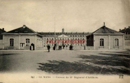 CPA LE MANS - CASERNE DU 31E REGIMENT D'ARTILLERIE - Le Mans