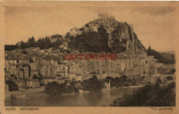 CPA SISTERON - VUE GENERALE PRISE DU QUAI LEDRU ROLLIN - Sisteron