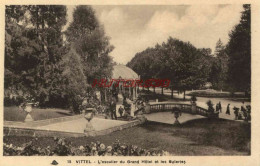 CPA VITTEL - L'ESCALIER DU GRAND HOTEL - Contrexeville