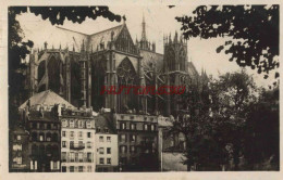 CPA METZ - CATHEDRALE ET LES ROCHES - Metz