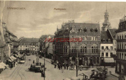 CPA SAARBRUCK - MARKTPLATZ - Saarbrücken