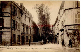 CPA AVIGNON - MAISON RENAISSANCE RUE DES TEINTURIERS - Avignon