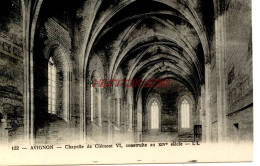 CPA AVIGNON - CHAPELLE SAINT CLEMENT - Avignon