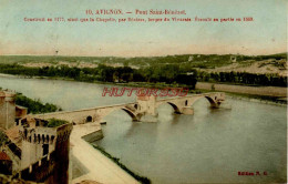 CPA AVIGNON - PONT SAINT BENEZET - Avignon