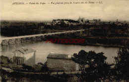 CPA AVIGNON - VUE GENERALE - Avignon